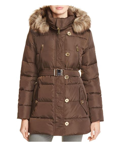 hudson bay michael kors jacket|Michael Kors fur coat.